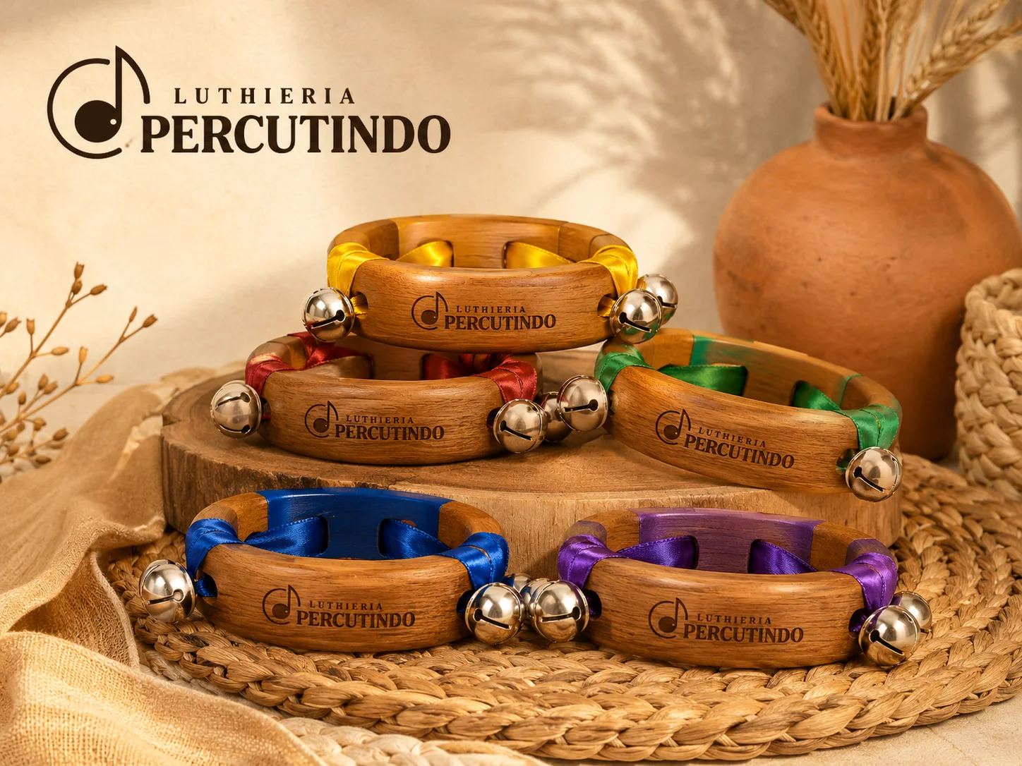aromas de música e artesanato